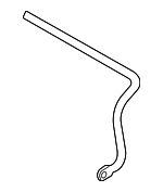 1K0511409BD - Suspension: Stabilizer Bar for Audi: A3, A3 Quattro, TT, TT Quattro, TT RS Quattro, TTS Quattro Image