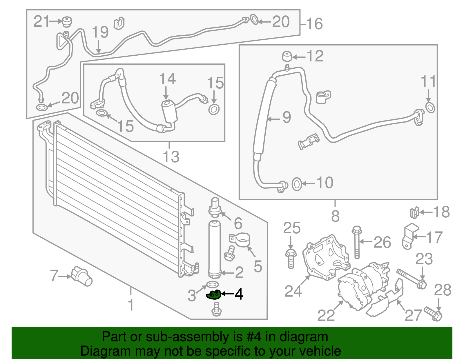 Dehydrator Lower Bracket - Nissan (92145-1MG0A)