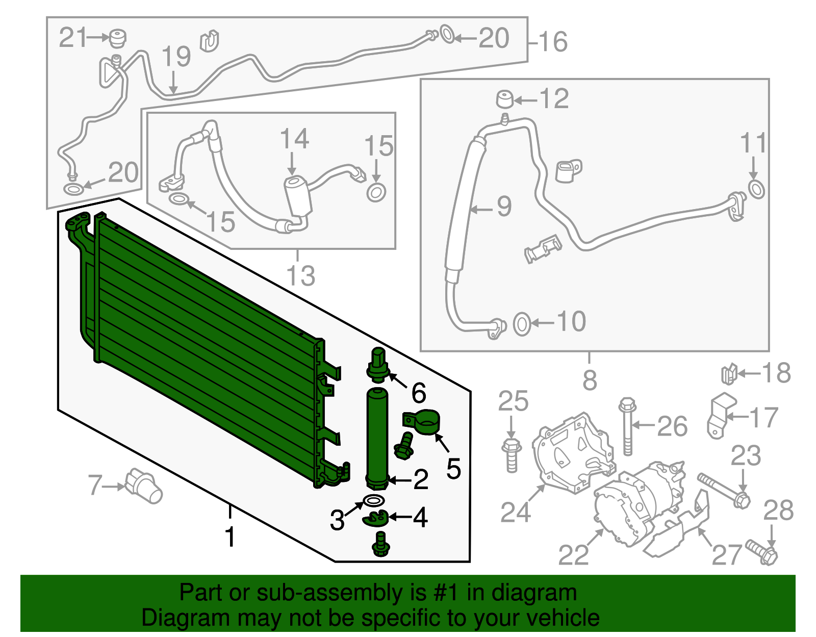 Value Advantage™ CONDENSER ASSEMBLY - Nissan (K2100-3NA0JNW)