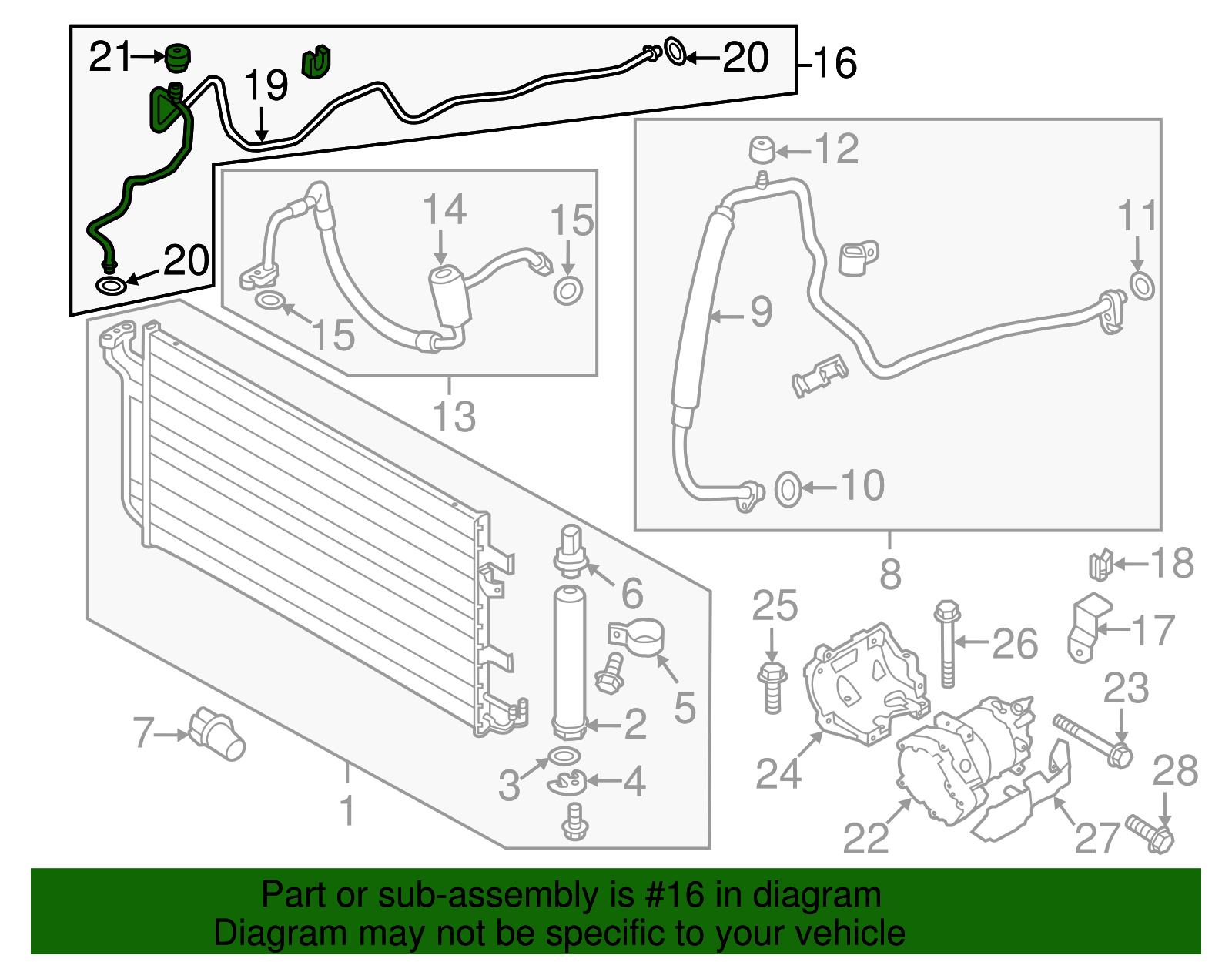 Cooler Line - Nissan (92440-3NA0A)