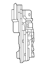 68425405AA - Body: Hinge Pillar Reinforced for Jeep: Compass Image