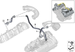 11155A04A10 - Engine: Vent Pipe for BMW Image