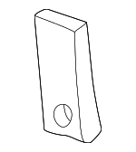 HNA5506AB - Body: Grille Bracket for Jaguar Image