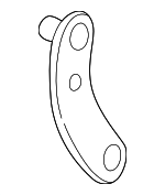 HNA5514AA - Body: Frame Stud Plate for Jaguar Image