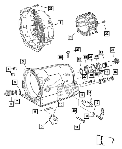 Case and Extension for 2006 Chrysler 300 #1