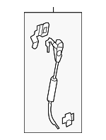 72145SNAA01 - Body: Cylinder &amp; Keys for Honda: Civic Image