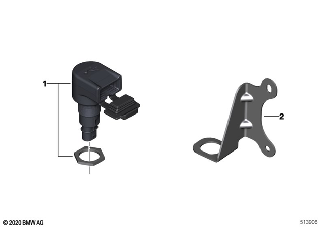 61341598766 - Navigation &amp; Communication: Usb Charging Socket - Usb-A for BMW-Motorrad Image