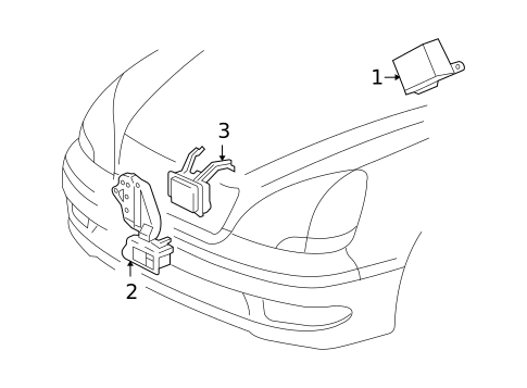 Cruise Control System for 2004 Lexus LS430 #0
