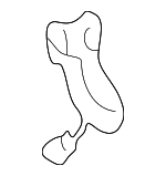 74211S3Y000 - Body: Hinge Cover for Honda: Insight Image