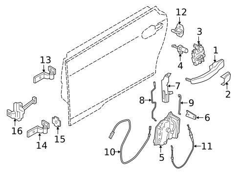 Front Door for 2020 BMW i3 #1