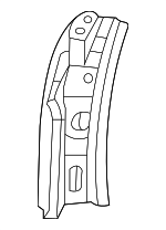 611240C010 - Body: Inner Hinge Pillar for Toyota: Tundra Image