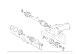 1633300301 - Front Axle: Drive Shaft for Mercedes-Benz Image