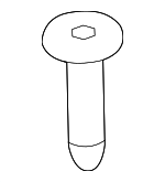 7119907854 - Body: Lower Gate Trim Screw for Mini Image