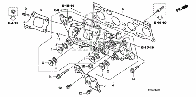 Exhaust Manifold for 2008 Acura RDX #0
