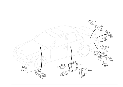 KEYLESS GO&reg; for 1994 Mercedes-Benz E320 #0