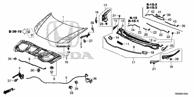 Engine Hood for 2012 Honda Civic #0