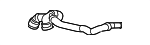 11537952845 - Cooling System: Coolant Hose for BMW Image