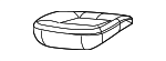 68247602AA - Body: Seat Cushion Pad for Ram: ProMaster 1500, ProMaster 2500, ProMaster 3500 Image