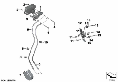 Exhaust System Parts with Mounts for 2014 BMW-Motorrad HP4 #0