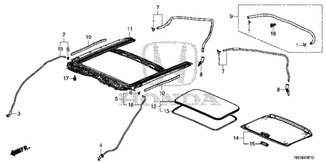 Sliding Roof for 2016 Honda Civic #0