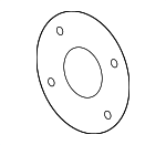 26457SJ000 - Body: Booster Assembly Stopper for Subaru Image