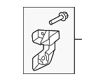 6100SNAA01 - Electrical: Repair Bracket for Honda: Civic Image