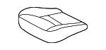 71071AA190B0 - Body: Seat Cover for Toyota: Camry Image