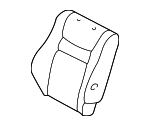 71073AA300B0 - Body: Seat Back Cover for Toyota: Camry Image