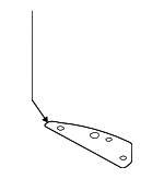 MR375033 - : Spoiler Assembly Gasket for Mitsubishi Image