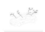 1975401707 - : Electrical Wiring Harness for Mercedes-Benz Image