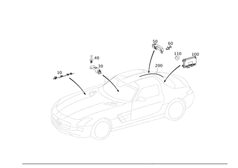 KEYLESS GO&reg; for 2014 Mercedes-Benz SLS AMG #0