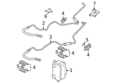 Trans Oil Cooler for 2008 BMW Alpina B7 #0