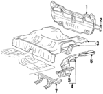 MB312401 - : Side Sill for Mitsubishi: Mirage Image