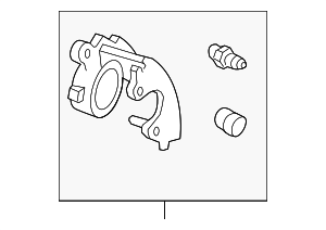 BRCF167 - : Disc Brake Caliper for Lincoln: Town Car Image