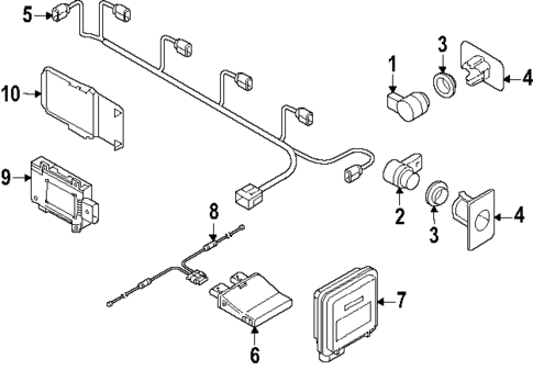 Electrical Components for 2025 Audi RS Q8 #2