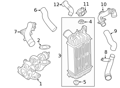 Turbocharger & Components for 2016 Nissan Juke #0