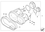 63127698600 - : Headlight Cover for BMW-Motorrad Image