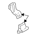 81195SL0A00 - Body: Track Cover for Acura Image