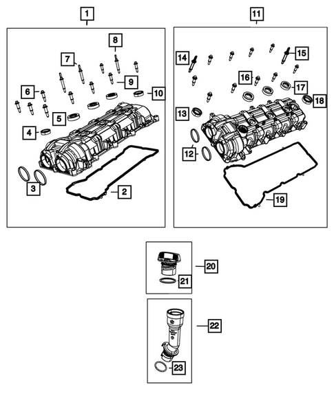 Cylinder Head for 2026 Chrysler Pacifica #2