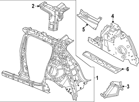 Inner Structure for 2023 Dodge Hornet #0