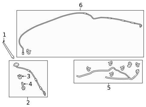 Antenna & Radio for 2018 Honda Fit #0