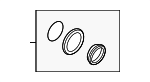 31508860349 - Suspension: Differential Outer Seal for BMW Image