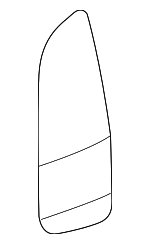 68460949AA - Body: Mirror Glass for Ram: 2500 Image