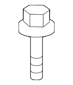 90119A0238 - Body: Mount Bracket Bolt for Scion: xB Image