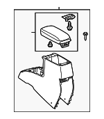5891012680B0 - Body: Center Console for Scion: xB Image