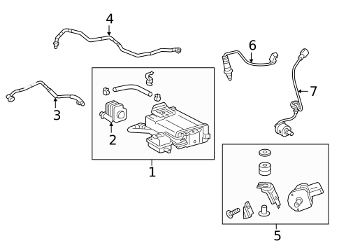 Emission Components for 2019 Lexus GS F #0