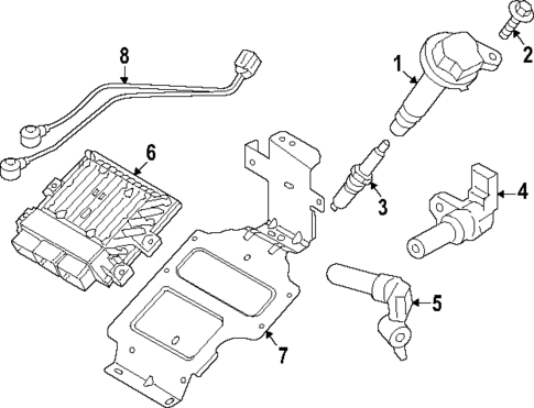 Ignition System for 2024 Ford Transit-350 #0