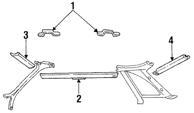 E8FZ5831406AGP - Body: Handle for Ford Image