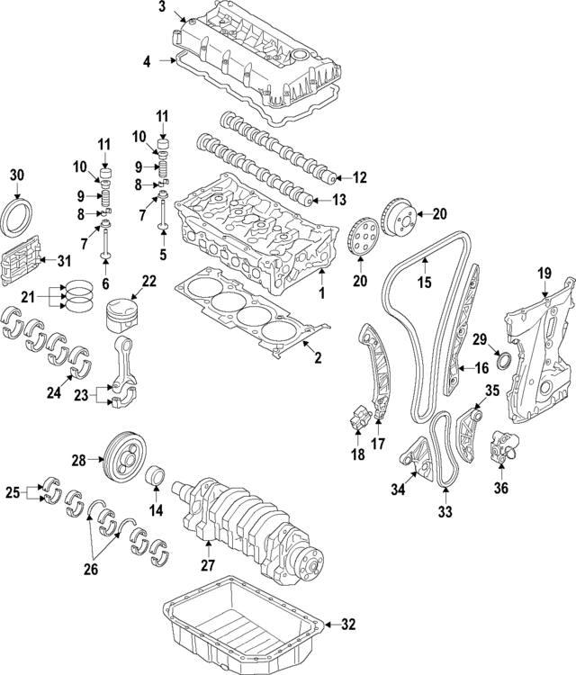 242002G700 - : Exhaust Camshaft for Kia Image