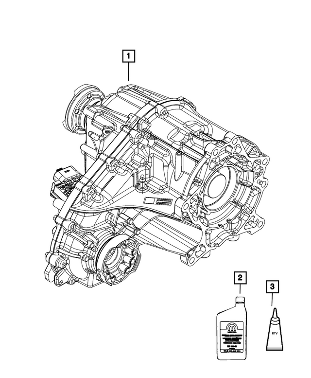 « 68614886AF – Transfer Case and Power Transfer Unit : Boite De Transfert pour Mopar Image »